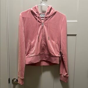 Juicy Couture Blush Velour Hoodie